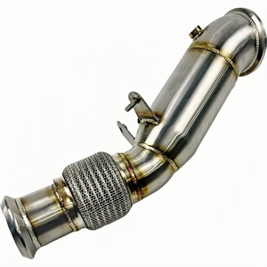 Downpipe di Scarico ad Alto Flusso DEX per BMW B46 G/F Chassis 2017-2025: G20 <span class=keywords><strong>330i</strong></span>, G22/G23 430i, G30 530i, G01 X3 30i, Z4 G29 SDrive30i - Product Image 3