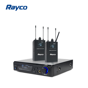 Sistema de Monitor y receptor de Audio in Ear, 100 Sistema de Monitor inalámbrico UHF de frecuencia de Audio seleccionable preestablecido, 2 Combo XLR + 1/4 - Product Image 1