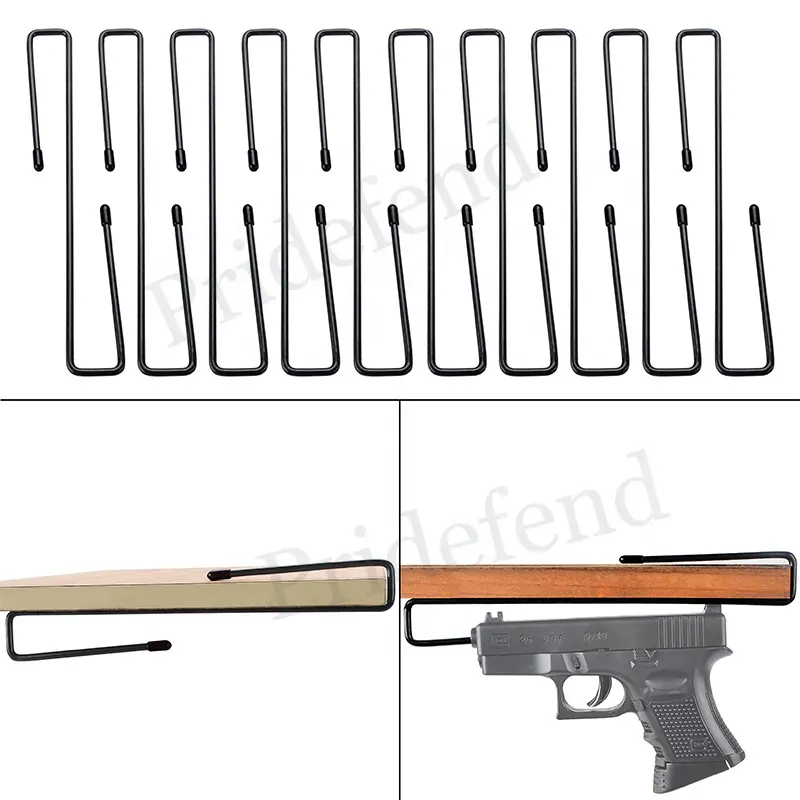 USA 10 PCS Gun Safe Regal oder Stack On Cabinet Handgun Hanger Gun Pistol Rack Holder