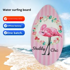 บอร์ดบอดี้บอร์ดโยกไม้แบบก้าวหน้าสำหรับผู้หญิงแม่น้ำทะเลสาบมือใหม่หัดยืนเล่นสกีแบบยืนเดี่ยว - Product Image 4