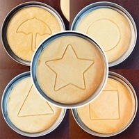Handmade Korean TV Game Style Sugar Cookie Candy Popular Randomly Shaped Hard Candy with Sweet Fruit Flavors Halal Certified