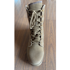 Bottes de désert en cuir de vache TSB15 USA LAMAI LAMAL avec fermeture éclair latérale, pas chères, fabriquées en Chine, bottes d'entraînement pour hommes, marques EMBOSS, légères. - Product Image 5