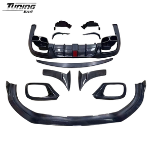 Kit carrozzeria di vendita calda per classe <span class=keywords><strong>S</strong></span> <span class=keywords><strong>W222</strong></span> 2013-2017 nuovo aggiornamento del paraurti S63 AMG con Kit carrozzeria in fibra di carbonio stile B - Product Image 2