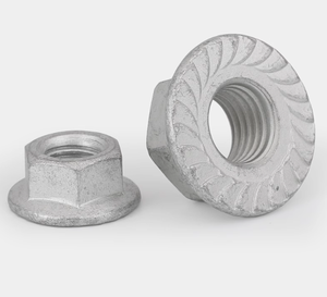 Nhà máy bán hàng trực tiếp mặt bích <span class=keywords><strong>Nut</strong></span> m10m12m14m16 gb6177 nhúng nóng mạ kẽm không răng mặt bích hình lục giác <span class=keywords><strong>NUT</strong></span> - Product Image 2