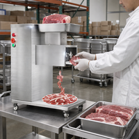 Solution d'équipement pour la transformation de la viande, ensemble de trancheuses et de machines à découper la viande pour la création d'une nouvelle boucherie
