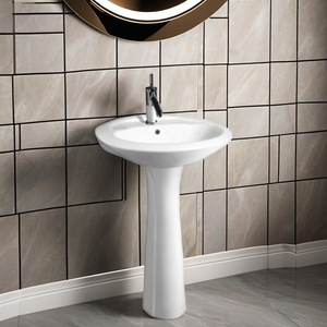 <span class=keywords><strong>Lavabo</strong></span> en céramique pour salle de bain d'appartement moderne <span class=keywords><strong>Lavabo</strong></span> en céramique pour salle de bain d'hôtel étoilé - Product Image 2