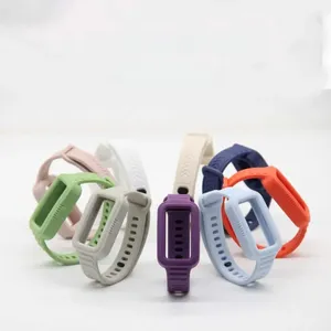 Bracelet de protection intégré pour Huawei <span class=keywords><strong>Band</strong></span> <span class=keywords><strong>6</strong></span> 7 8 9 10 <span class=keywords><strong>Honor</strong></span> <span class=keywords><strong>Band</strong></span> <span class=keywords><strong>6</strong></span> 7 Series, bracelet de sport en TPU résistant, Correa - Product Image 3