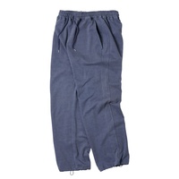 Celana Jogger Manset Dapat Disesuaikan Bahan Poliester Katun Model Flare Kasual Tahan Angin Sedang Lipit Depan Tali Serut Tebal Berlapis Fleece