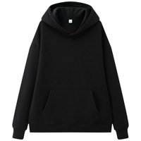 Ensemble sweat-shirt et pantalon décontracté pour homme, hiver, en coton épais doublé de polaire, couleur unie