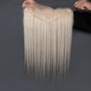 Extensiones de cabello natural con línea de cabello invisible, nudos invisibles, encaje HD 12x2, postizo de cabello humano para cabello fino. - Product Image 5