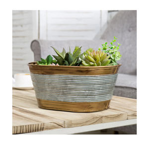 2025 Double Tone Fini Vente Chaude Maison et Salon Décor Jardinières Meilleur Vendeur - Product Image 1