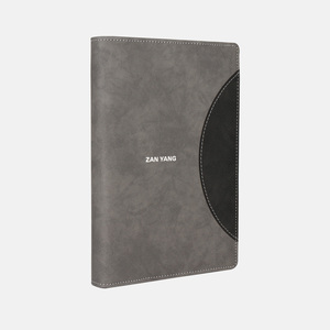 Fournisseur taïwanais de carnets de notes professionnels à feuilles mobiles en cuir souple, design en arc, personnalisés - Product Image 5