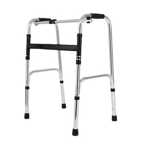Déambulateur pliant en alliage d'aluminium pour personnes âgées, aide à la rééducation et à la mobilité - Product Image 2