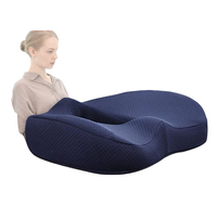 Beau coussin de siège de bureau respirant pour femmes enceintes étudiants mémoire coton fesses Pad pour les hémorroïdes lombaires