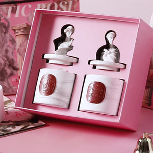 Bougies parfumées Offres Spéciales Ensembles Mythologie grecque Art Sculpture Design Bougie Pots Bougie parfumée pour cadeau de mariage - Product Image 1