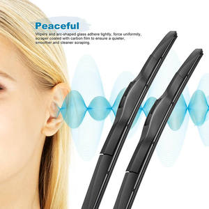 Limpiaparabrisas híbridos de Venta caliente Limpiaparabrisas cromado de coche japonés Limpiaparabrisas OEM MOQ <span class=keywords><strong>100</strong></span> piezas - Product Image 5