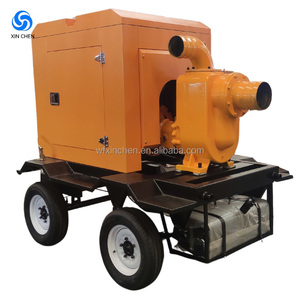 6 inch im lặng loại động cơ diesel Máy bơm nước 100 cho HP với tự động bắt đầu tùy chọn Nhà Máy Giá kiểm soát lũ - Product Image 2