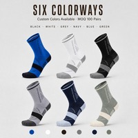 Chaussettes de randonnée en laine mérinos avec coussinets pour les genoux, antibactériennes, anti-odeurs, pour hommes, femmes et jeunes, pour trekking et camping sur plusieurs jours, en gros