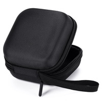 Étui de rangement EVA pour disque dur externe avec doublure antichoc en tissu Oxford résistant à l'eau et poche en filet pour disque dur SSD de 2,5 pouces