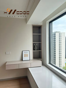 Accueil Salon Chambre Fenêtre flottante Bois massif Écologique Tatami Armoire basse Longue étagère Armoire de rangement Casier - Product Image 2