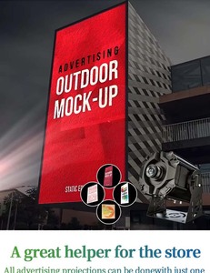 Proyector LED Publicitario Personalizado HD de 700W con Logotipo, Luces RGBW de Alta Definición, Gobo IP65, Luces para Escenario - Product Image 2