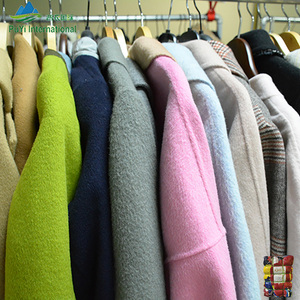 Abbigliamento di seconda mano sfuso cappotto pettinato <span class=keywords><strong>giacca</strong></span> di moda abiti usati invernali <span class=keywords><strong>giacca</strong></span> di <span class=keywords><strong>Tweed</strong></span> di lana dalla Cina al grado - Product Image 5