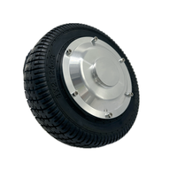 Moteur de moyeu sans balais 8 pouces 50 Nm 48 V 6 km/h, kit double entraînement basse vitesse et couple élevé 100-500 W avec efficacité IE1, pour maison intelligente IP66