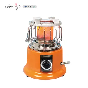 Factory Hot Selling Camping 2 in 1 Gas Heater and Cooker Ceramic Outdoor Indoor Gas Heater Stove Convenient to Carry