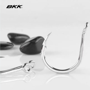 Hameçon de pêche en mer BKK 8070-3X-HG, hameçon simple, affûté chimiquement, pour la pêche au fond, poissons d'eau salée - Product Image 1