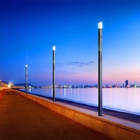 Farola Inteligente para Exteriores con Plataforma, Resistente al Agua IP65, para Parques y Ciudades, con Cámara CCTV WIFI SCCS