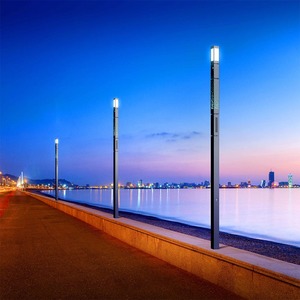 Poste de Iluminación Inteligente para Parques y Zonas Costeras de Alta Calidad, con Plataforma, IP65 Impermeable, con Cámara HD WIFI SCCS - Product Image 5