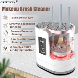 Máquina Limpiadora <span class=keywords><strong>de</strong></span> Brochas <span class=keywords><strong>de</strong></span> Maquillaje 3 en 1 con USB, Eléctrica, Automática, <span class=keywords><strong>de</strong></span> Secado Rápido, No Daña el Cabello ni las <span class=keywords><strong>Uñas</strong></span> - Product Image 4