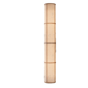 Lampe murale de style japonais Wabi Sabi, source de lumière LED, base d'ampoule E27, commande par interrupteur, pour chambre à coucher, salon, couloir, ambiance - Product Image 2
