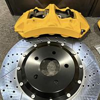 Kit de Caliper de Freno Delantero de 6 Pistones con Pastillas de Freno de Calidad para Nissan Patrol Y61, Honda Civic FD, City, Toyota Fortuner