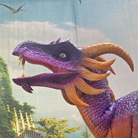 Marionnette de dragon réaliste en gros, marionnette animatronique de bébé dinosaure à vendre