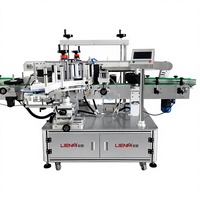 Machine d'étiquetage automatique de bouteilles rondes pour bouteilles PET carrées et plates, équipement d'étiquetage adhésif à haute vitesse