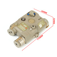 Linterna LED táctica M300Set M300C PEQ15, puntero láser rojo, luz de relleno IR, luz de exploración para exteriores, accesorio para arma