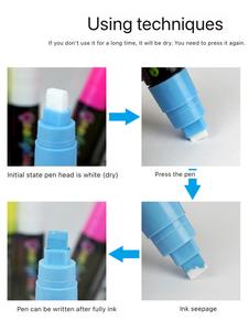 Rotulador de <span class=keywords><strong>pizarra</strong></span> <span class=keywords><strong>LED</strong></span> para niños, rotulador <span class=keywords><strong>fluorescente</strong></span> con pantalla <span class=keywords><strong>fluorescente</strong></span>, rotulador de color, cartelera borrable - Product Image 6