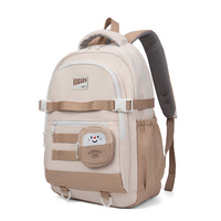 Sac à dos décontracté imperméable à fermeture éclair, haute capacité 645g, léger, tendance, impression personnalisée Guangzhou, sac à dos pour ordinateur portable, homme, unisexe