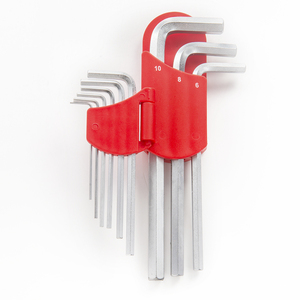 9 pezzi set di chiavi <span class=keywords><strong>esagonali</strong></span> a forma di braccio lungo SAE - Product Image 4