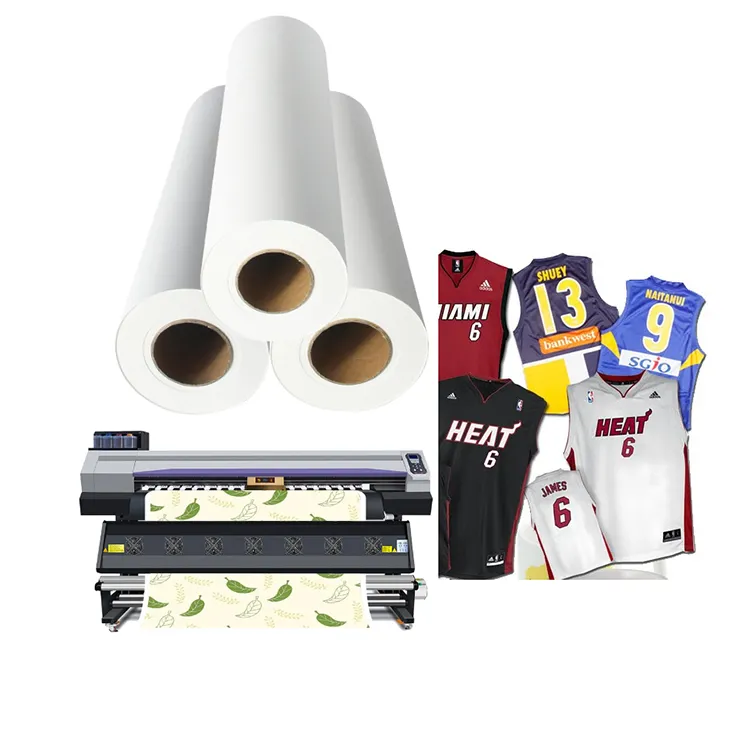 15 years of production experience yellow inkjet sublimation paper roll 64 inch a4 sublimation paper heat transfer