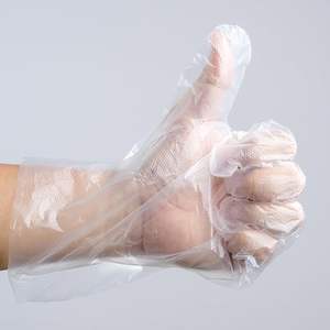 Gants en PE de haute qualité, emballés en boîte, imperméables, pour le nettoyage ménager - Product Image 4
