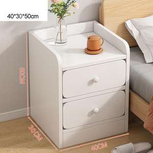 שולחן ליד המיטה שולחן מיטה רב פונקציונלי קטן ארון ארון בגדים - Product Image 6