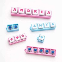 Porte-clés anti-stress avec interrupteurs de clavier, porte-clés DIY pour clavier, impression de logo, design de touches de clavier