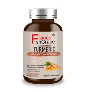 Comprimés de Curcuma Herbal Personnalisés : Favorisent la Fonction Inflammatoire Saine du Corps et la Réponse Antioxydante - Product Image 6