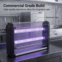 Lampe anti-insectes commerciale DK90C 2*10L avec tube LED UV givré pour la lutte antiparasitaire