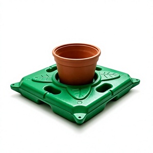 Sunsbuild Eco Floating Island <b>Plastic</b> Raft <b>Planter</b> for Pond Lake and Water Garden Aquatic Planting - Product Image 3