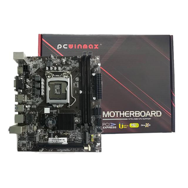 New H310 Chipset LGA 1151 Micro ATX Motherboard DDR4 Double 64GB Support 8th 9th Gen CPU M.2 Slot Business Desktop PC