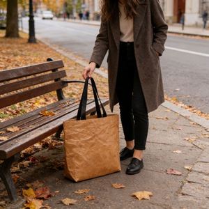 Durable Waterproof Tyvek Paper <b>Large</b> Capacity Eco Shoulder <b>Bag</b> Wholesale Handbag - Product Image 2