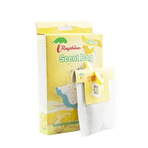 Rayshine Air freshener closet odor neutralizer deodorizer Lemon fragrance scent booster bag air freshener